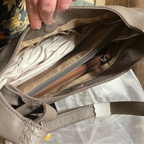 NWT The Sak Leather Hobo Bag (Mushroom color) - Picture 8 of 12